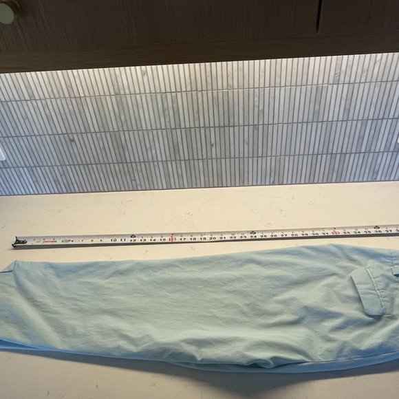 Pendleton Light Blue, Straight Leg Pants with Back Flap Pockets, Size 14 - Picture 3 of 10